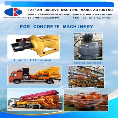 FOR CONCRETE MACHINERY