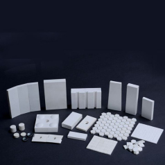 Ceramic Trapezoidal Tile ceramic sheet wear resistant  alumina ceramic tile for lining