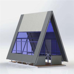 Prefabricated Triangle House For Resort