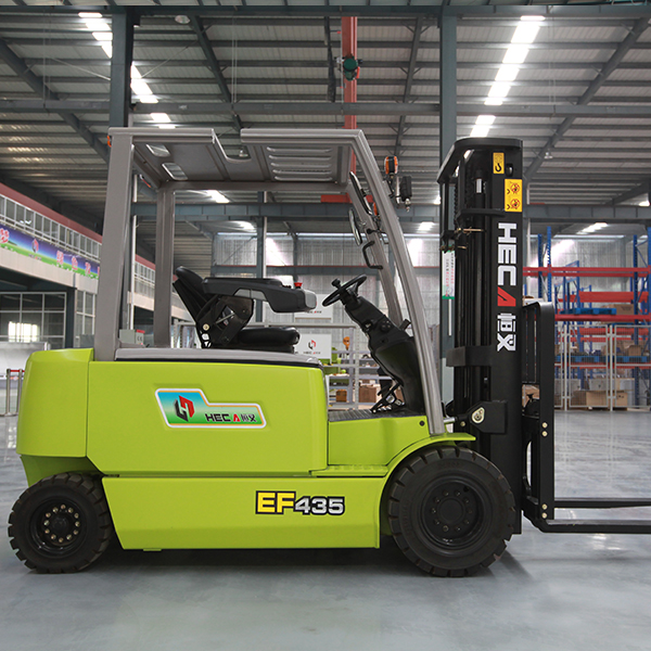 EF435 Four-wheel dual-drive battery counterbalanced forklift