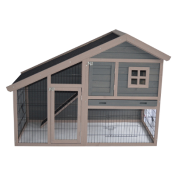 China Cedar Pet Cages Wooden Outdoor Rabbit Hutch With Run