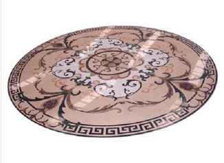 Multicolor Marble Medallion MD-W-07
