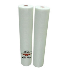 Marble backing is coated with fiberglass mesh