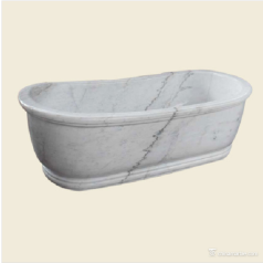 White marble bathtub -17