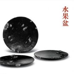 Peony jade stone pan