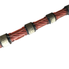 High Quality Steel Cable Rope Brazed Diamond Wire Saw Manufacturer For Marble