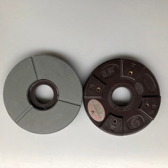 Final buff for granite polishing