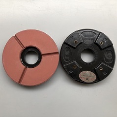 Final buff for granite polishing