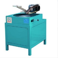Diamond saw blade polishing machine