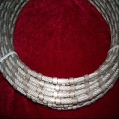 Diamond wire for stationary machines block squaring 11mm