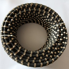 Diamond wire for granite quarry cutting