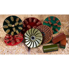 Resin abrasive series