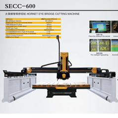 SECC-600 HORNET EYE BRIDGE CUTTING MACHINE