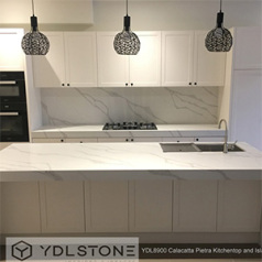 NEW CALACATTA QUARTZ STONE