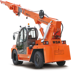 STONE LOADING &amp; UNLOADING CRANE