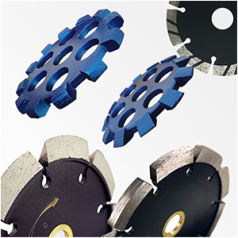 Tuck point diamond saw blade