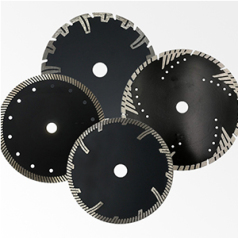 Hot press sintered diamond saw blade