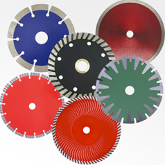 Cold/ hot press sintered diamond saw blade