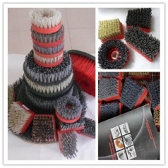 Diamond abrasive brush