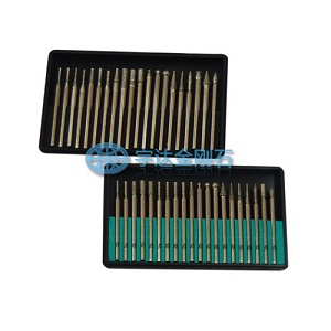 Diamond electroplating burr