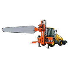 Backhoe Chain Saw