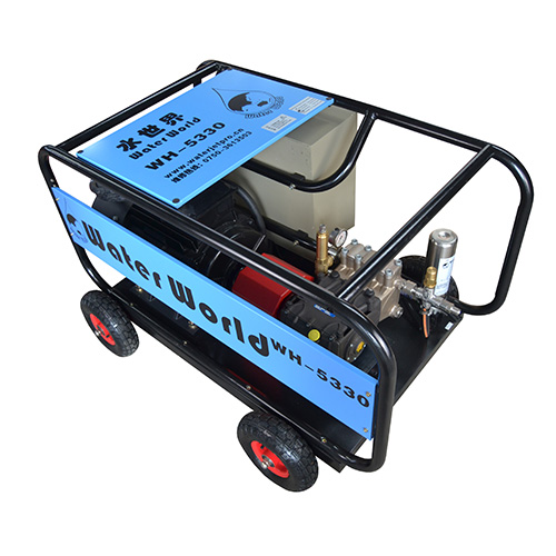 500bar high pressure water sand blasting machine