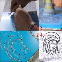 PVC Sandblasting Stencil