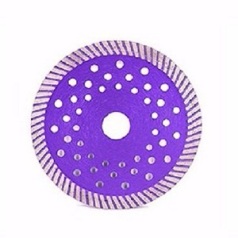 multi-holes turbo style diamond saw blade 115mm