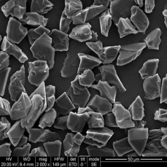 Synthetic diamond powder