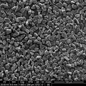 Synthetic diamond powder