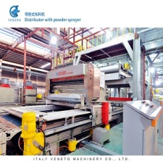 Distributor  with power sprayer