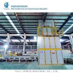 New  model  oven and  Synchronous  slab puller