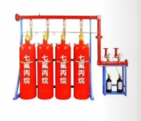 Pipe network hfc-227ea gas extinguishing device