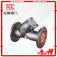 _不锈钢法兰Y型过滤器 GL41H-16P