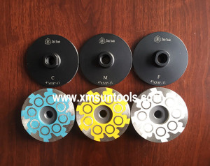 Resin filled cup wheel (8circle segments))