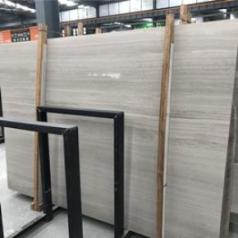 Wood white cut size tile